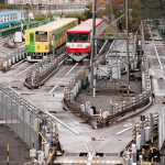 ニューシャトル 車両基地公開