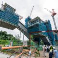 スケールにびっくり! 新東名の建設現場を⾒て学ぼう!(山北スマートIC・河内川橋)