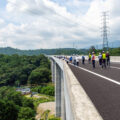 橋やトンネル! 新東名建設現場見学(中島高架橋~谷ヶ山トンネル坑口)