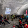 青崩峠トンネル(仮称) 工事完成式